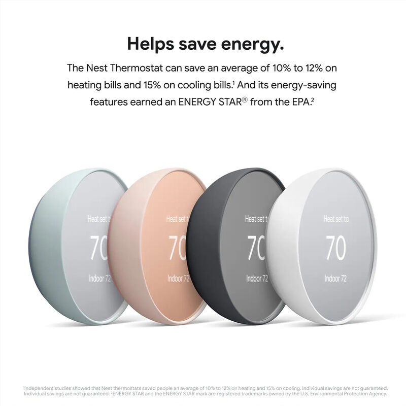 Google Nest Thermostat Fog