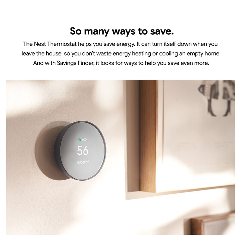 Google Nest Thermostat Fog